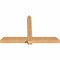 Ekena Millwork Eugene Smooth Timber Gable Bracket, Western Red Cedar, 72"W x 45"H x 5 1/2"D x 5 1/2"F, 15/12 Pitch GBW072X45X0606EUG00SWR - alternate 5